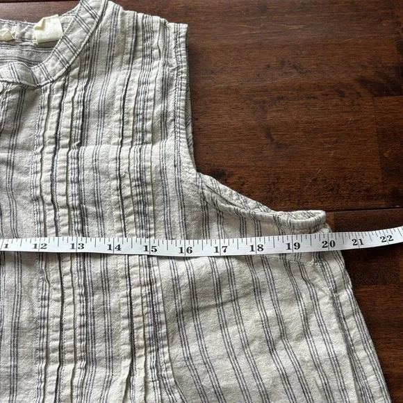 Levi's Beige Striped Mini Dress - Picture 7 of 8
